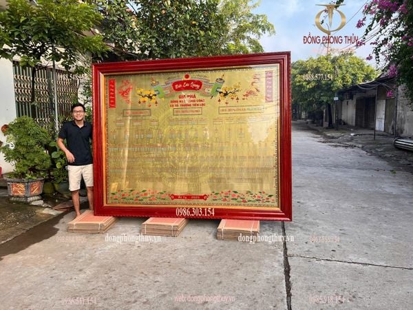 Gia phả dòng họ 2m2*2m7