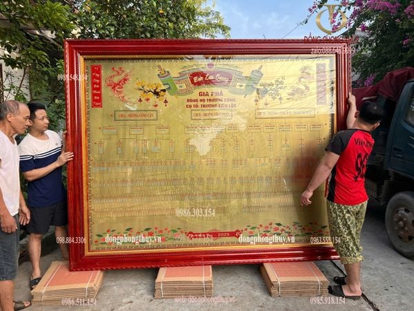 Gia phả dòng họ 2m2*2m7