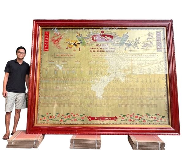 Gia phả dòng họ 2m2*2m7