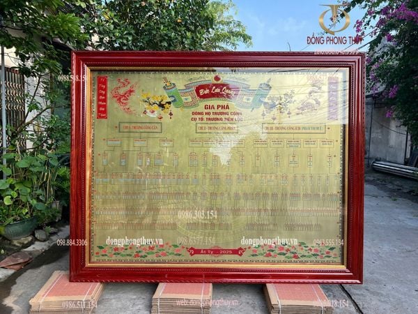 Gia phả dòng họ 2m2*2m7