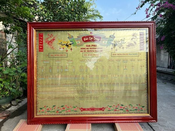 Gia phả dòng họ 2m2*2m7