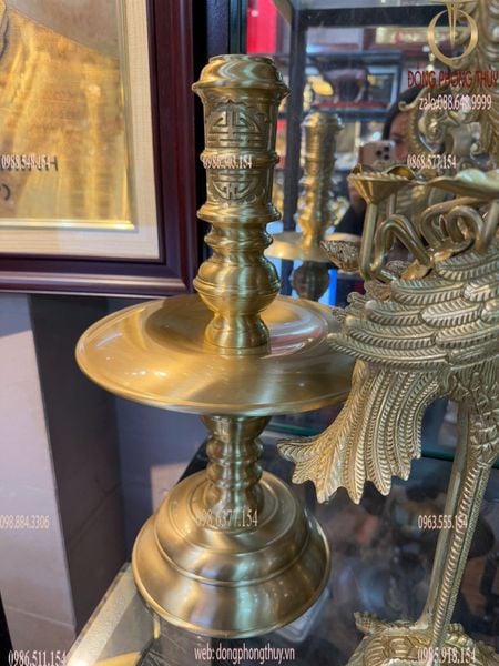 Bộ đỉnh đồng Ngũ sự cát tút hoa sòi cao 55cm nặng 24kg