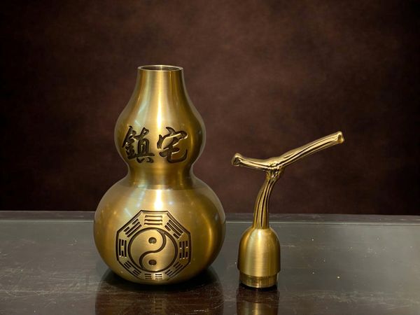 Hồ lô bát quái bằng đồng