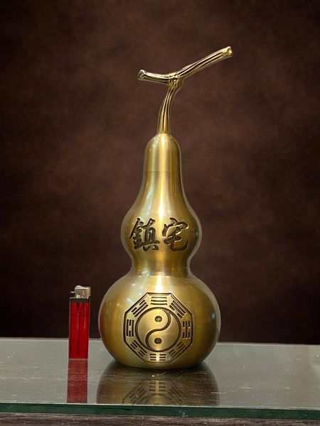 Hồ lô bát quái bằng đồng