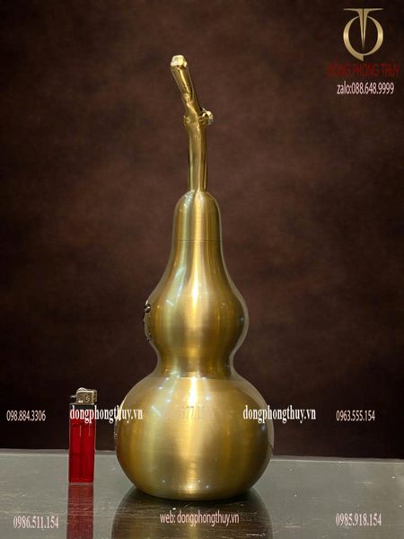 Hồ lô bát quái bằng đồng