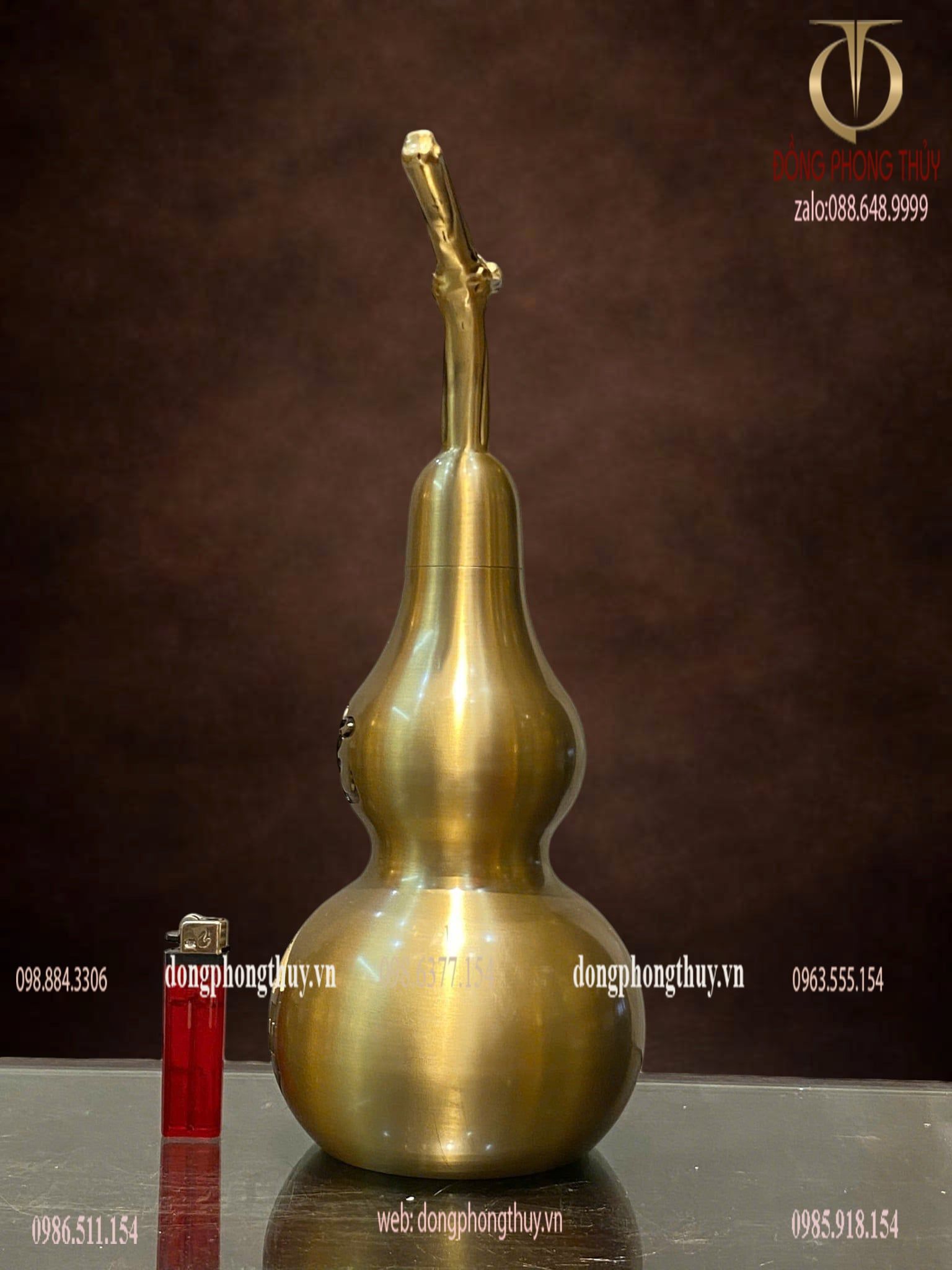 Hồ lô bát quái bằng đồng