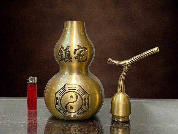 Hồ lô bát quái bằng đồng