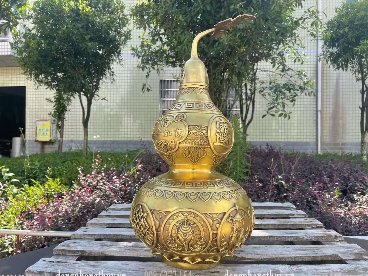 Hồ lô phong thủy bằng đồng