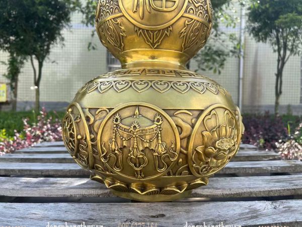 Hồ lô phong thủy bằng đồng