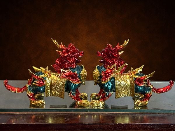 Hỏa kỳ lân bằng đồng