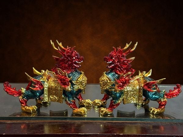Hỏa kỳ lân bằng đồng