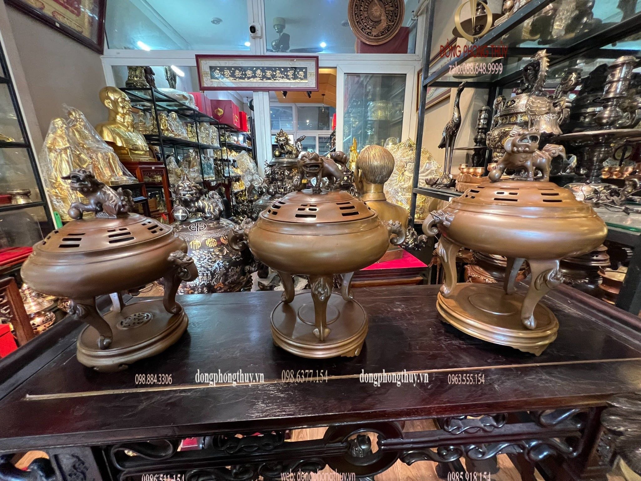 Lư đốt trầm mẫu cổ