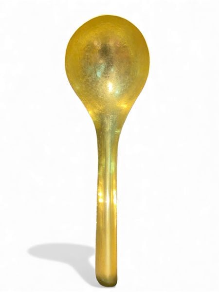 Thìa múc canh bằng đồng môi dài 26 ngang 9,5