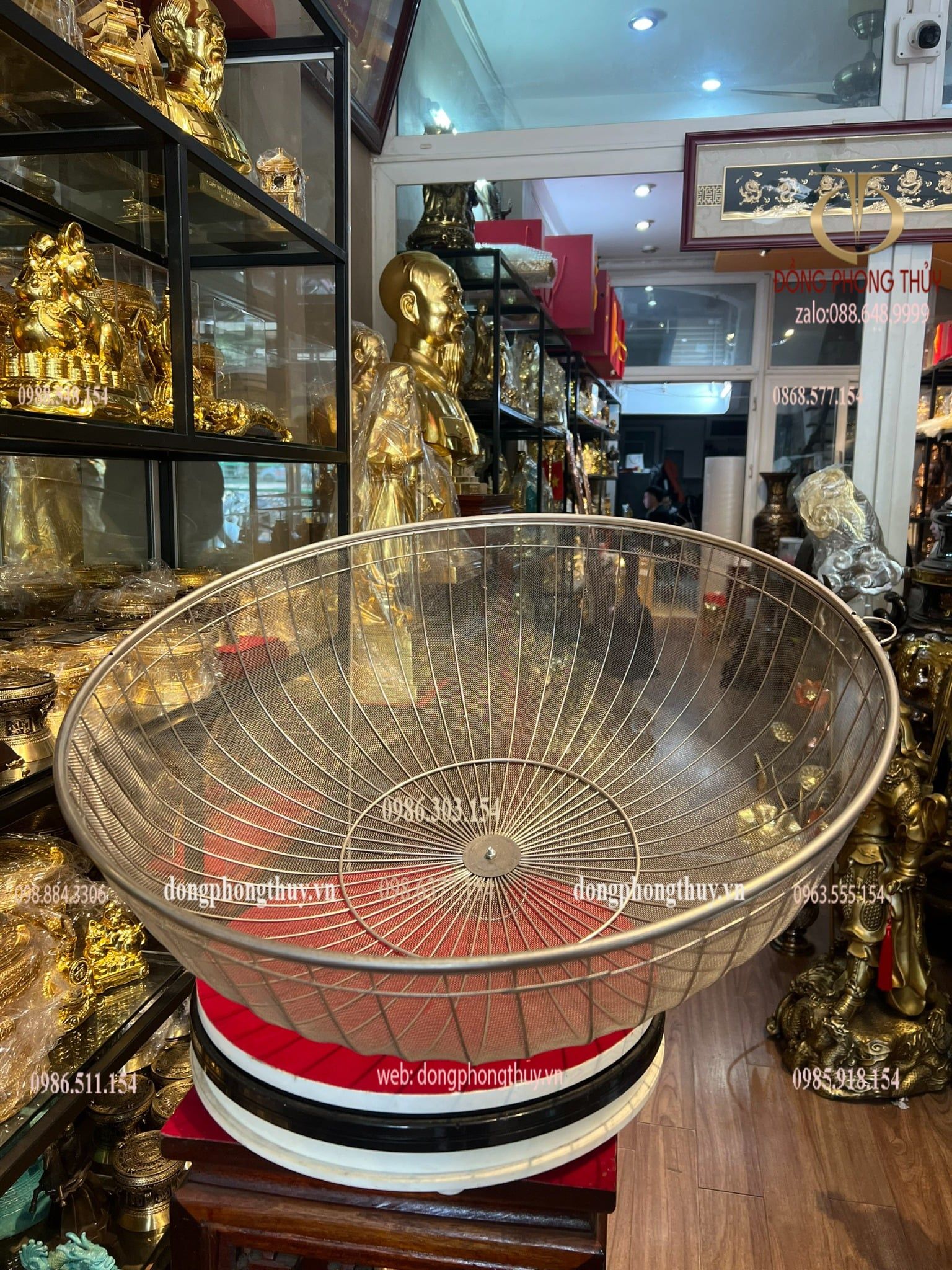 Lồng bàn inox 304 đk 60cm