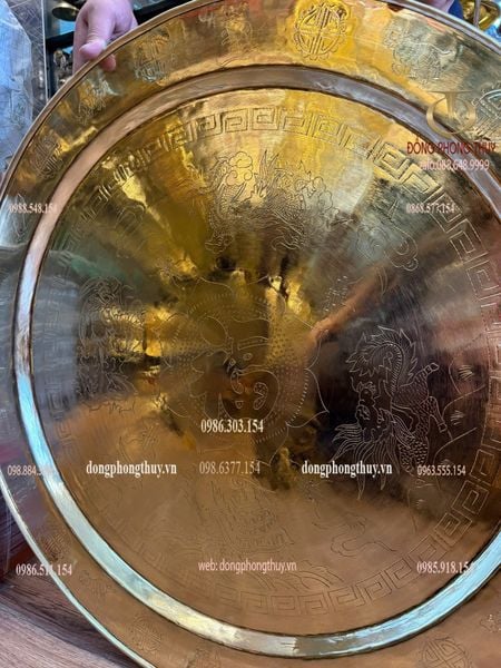 Mâm đồng đại bái 80cm