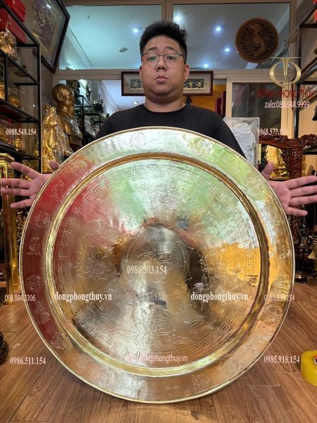 Mâm đồng đại bái 80cm