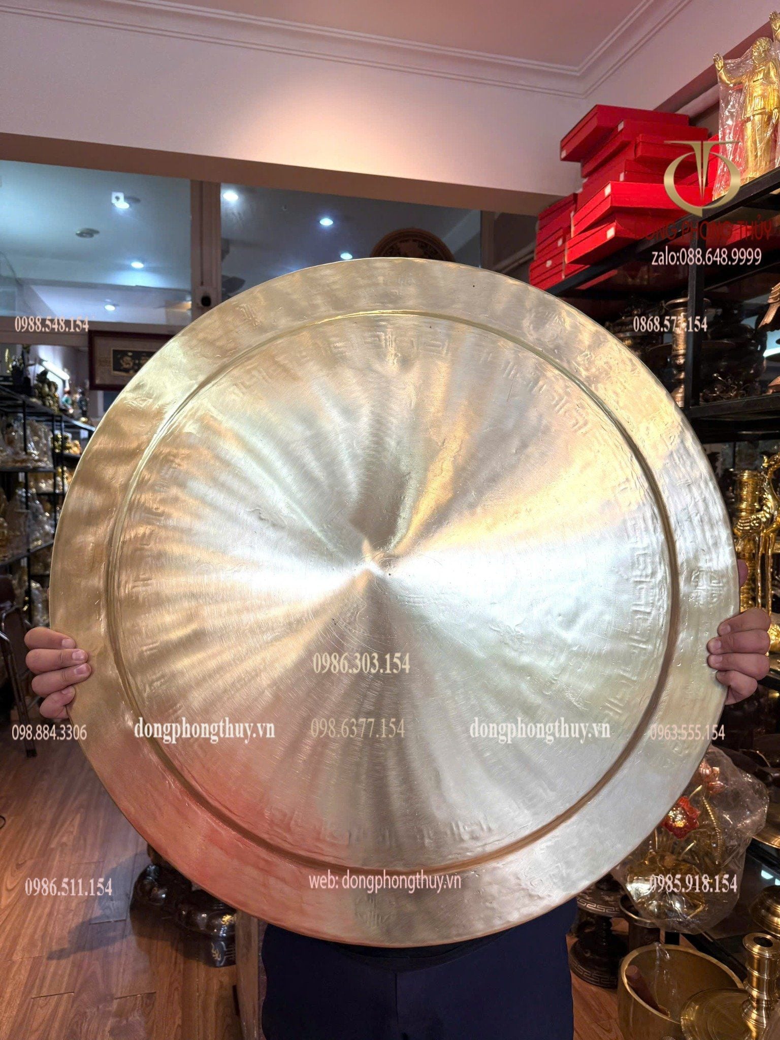 Mâm đồng đại bái 80cm