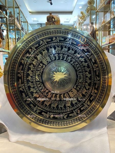 Mặt trống đồng 1m ăn mòn bằng đồng