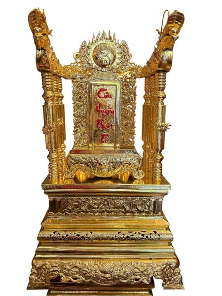 Ngai thờ + bài vị thờ dát vàng
