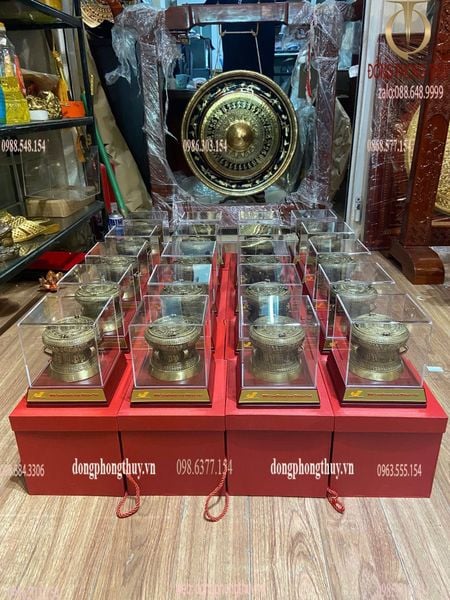 Quà lưu niệm- Trống đồng lưu niệm