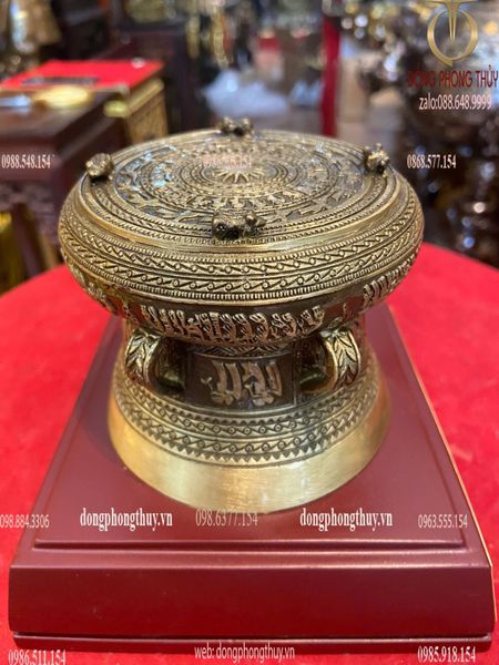 Quà lưu niệm- Trống đồng lưu niệm