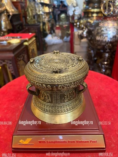 Quà lưu niệm- Trống đồng lưu niệm