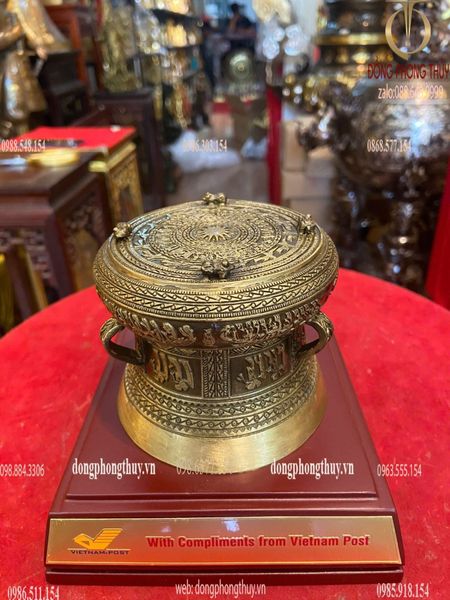Quà lưu niệm- Trống đồng lưu niệm