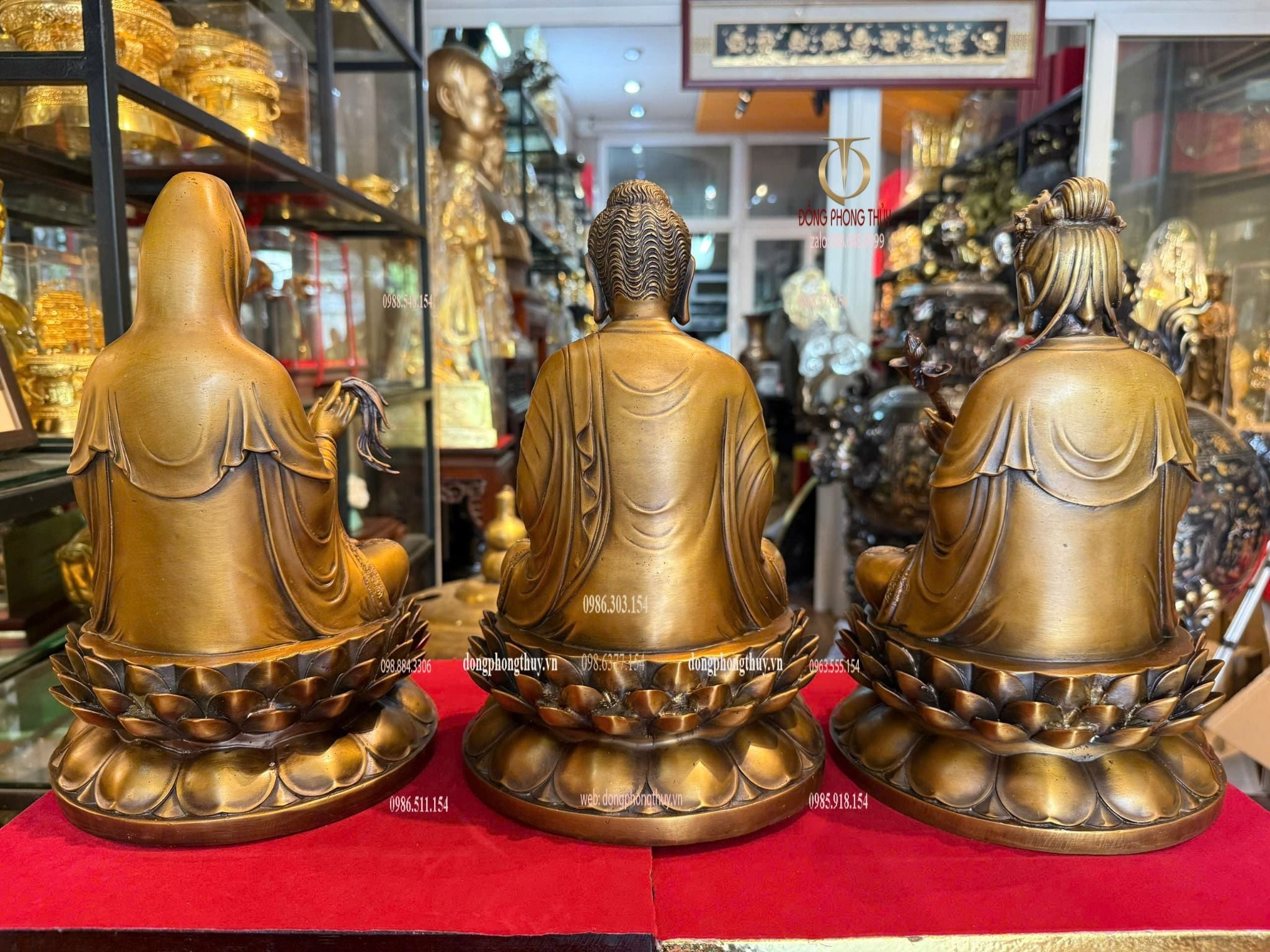 Tây Phương Tam Thánh- ta bà tam thánh