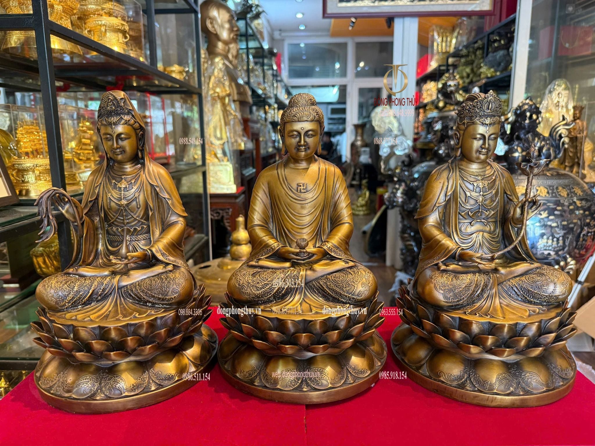 Tây Phương Tam Thánh- ta bà tam thánh