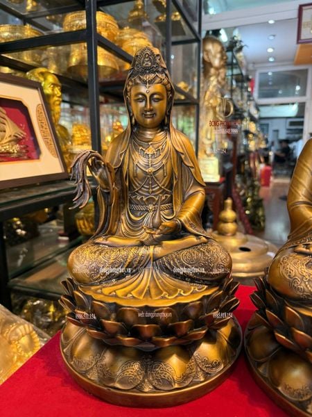 Tượng Tây Phương Tam Thánh- ta bà tam thánh cao 30 nặng 6kg/bức