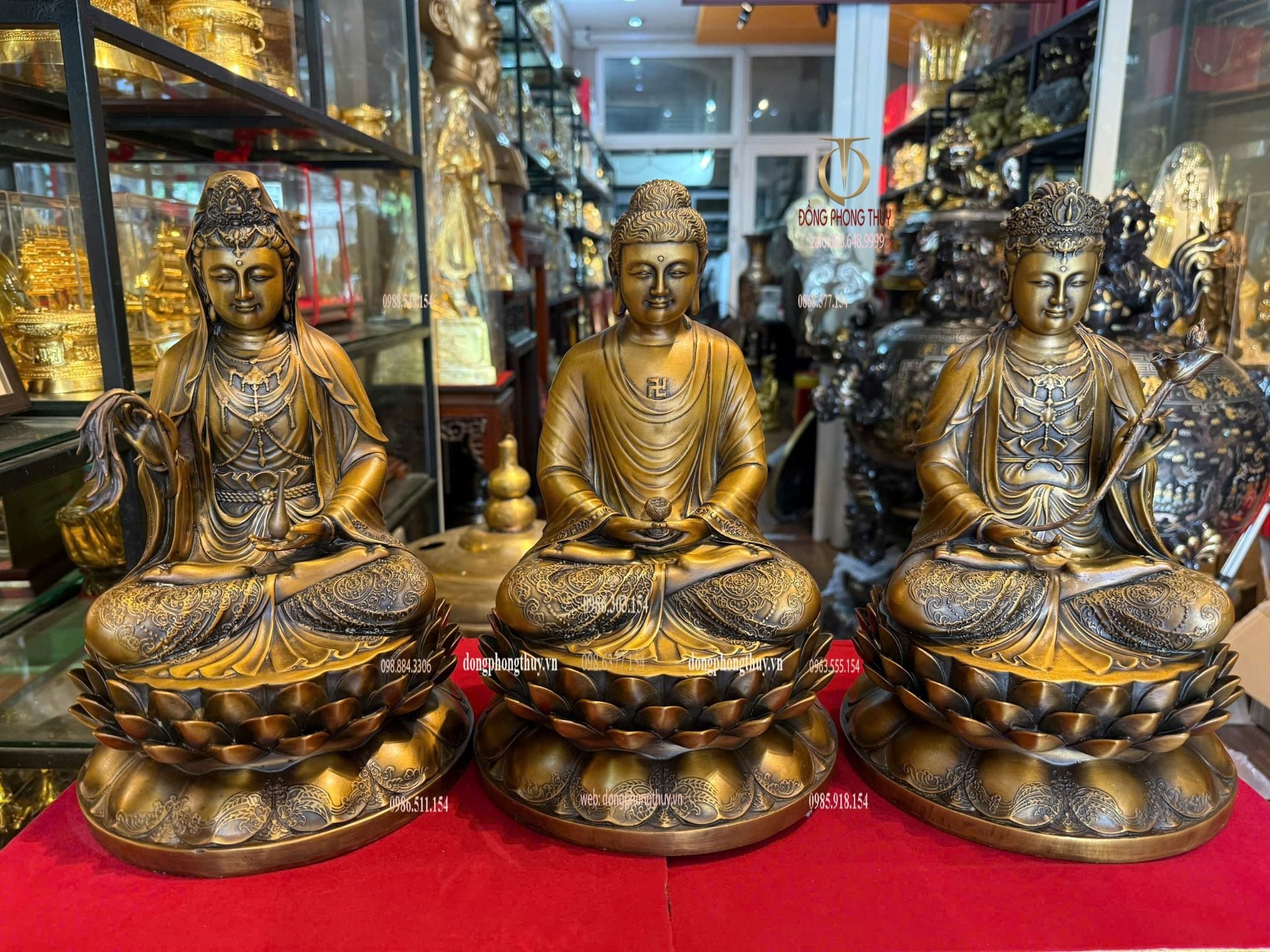 Tây Phương Tam Thánh- ta bà tam thánh