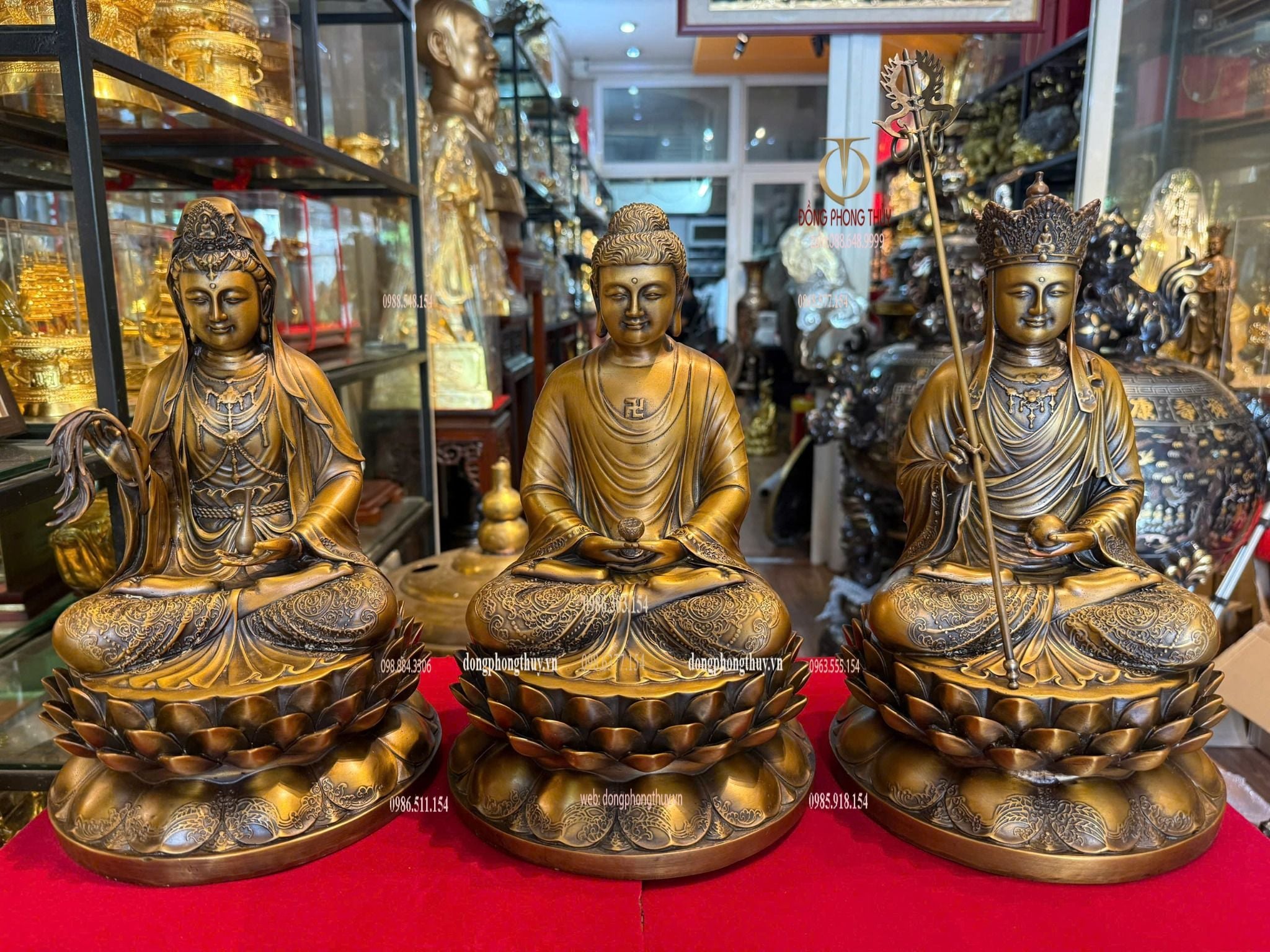 Tây Phương Tam Thánh- ta bà tam thánh