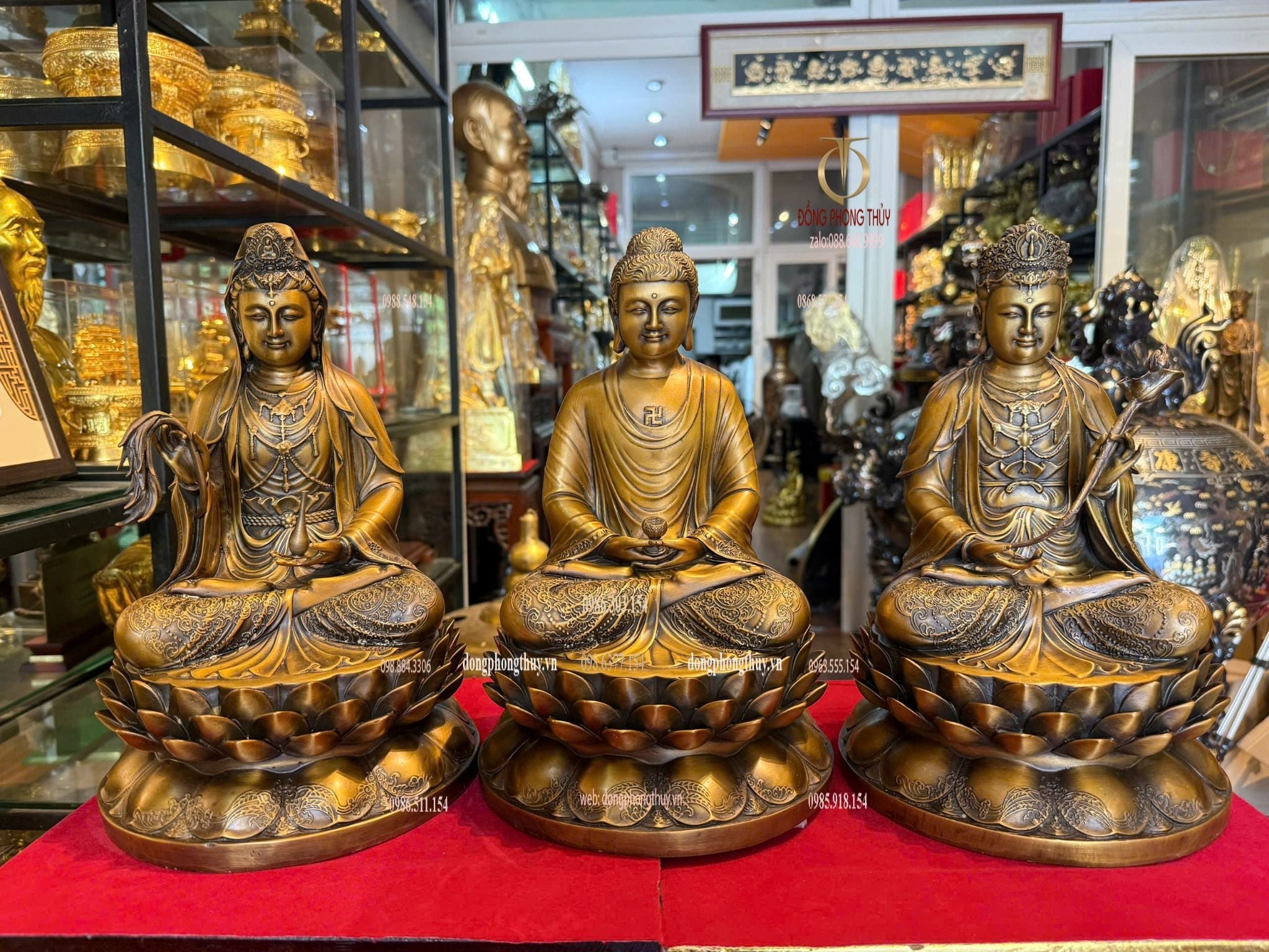 Tây Phương Tam Thánh- ta bà tam thánh