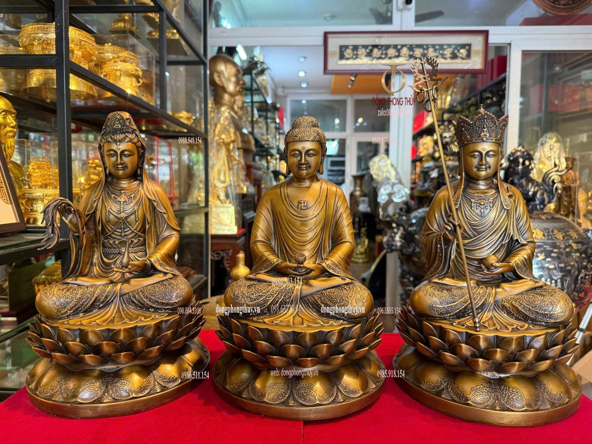 Tây Phương Tam Thánh- ta bà tam thánh