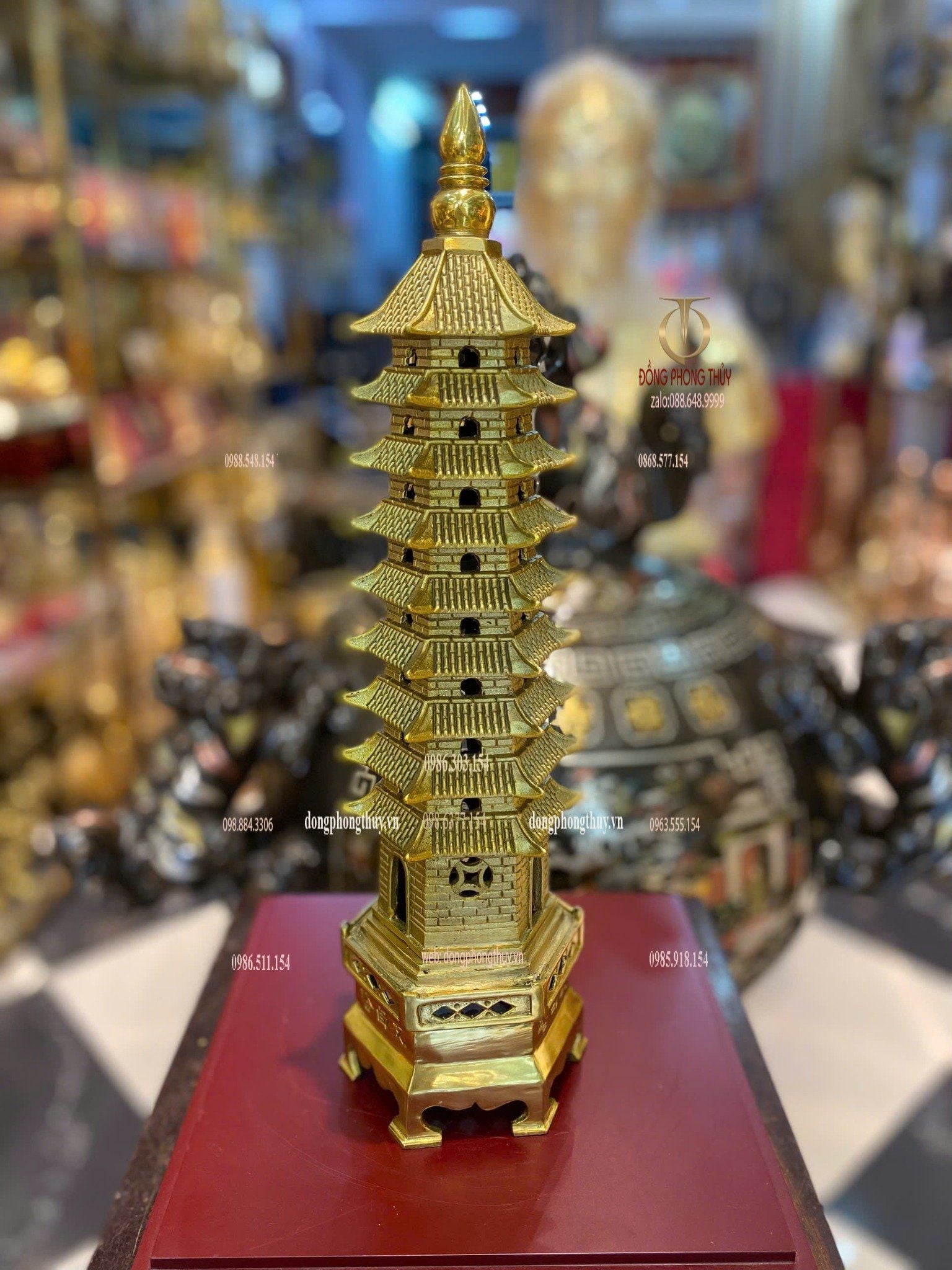 Tháp văn xương bằng đồng