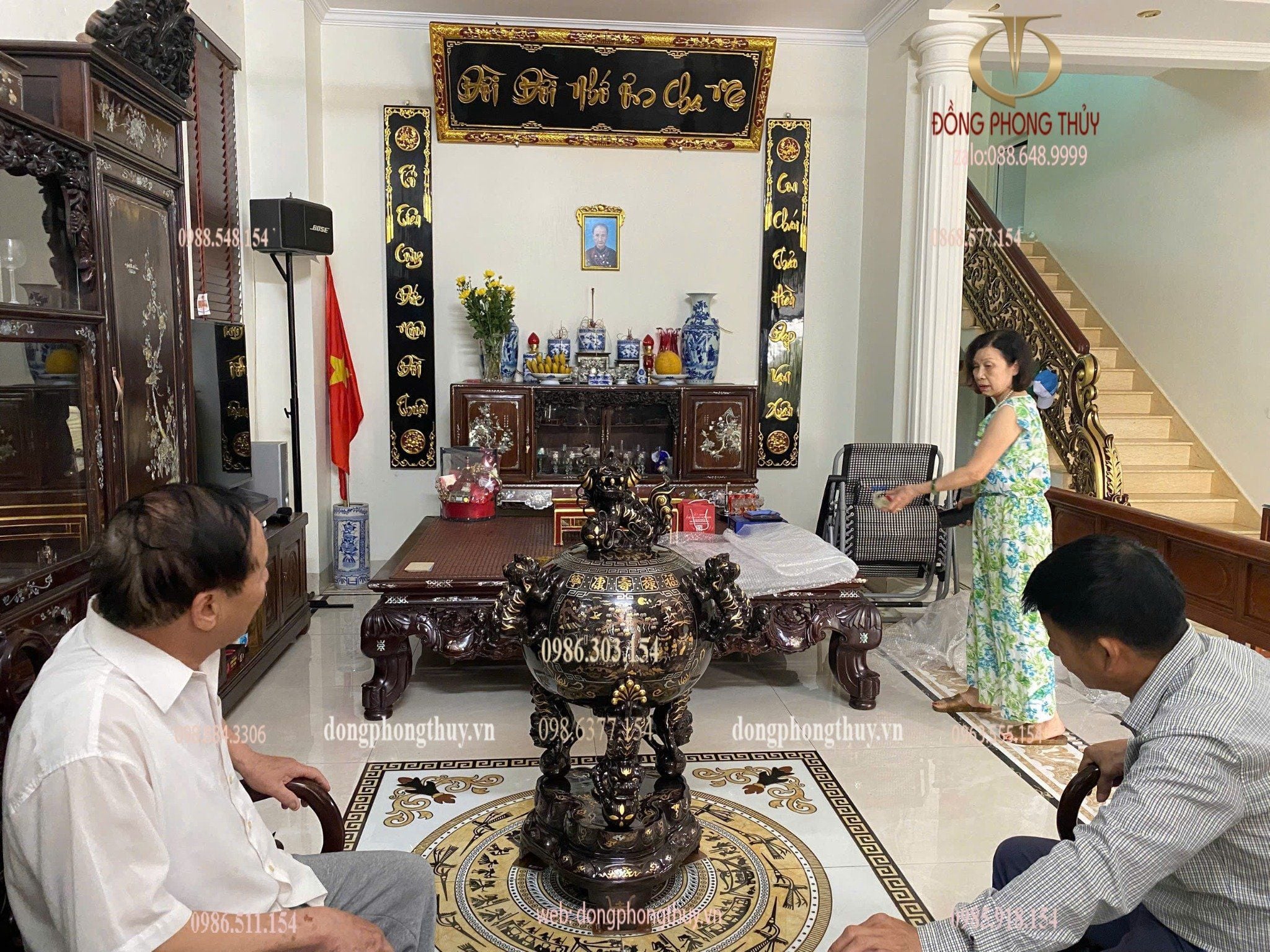 Thất lân khảm tam khí 1m2