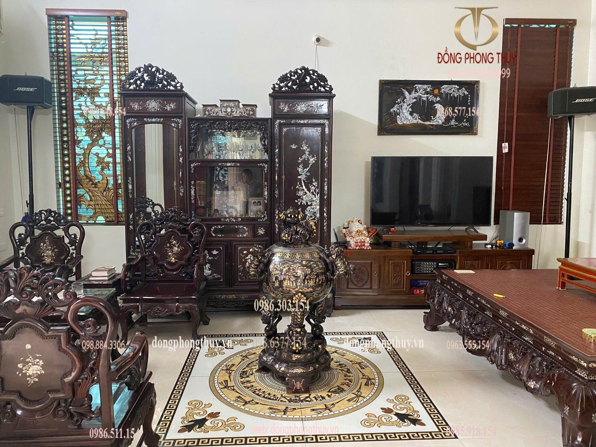 Thất lân khảm tam khí 1m2