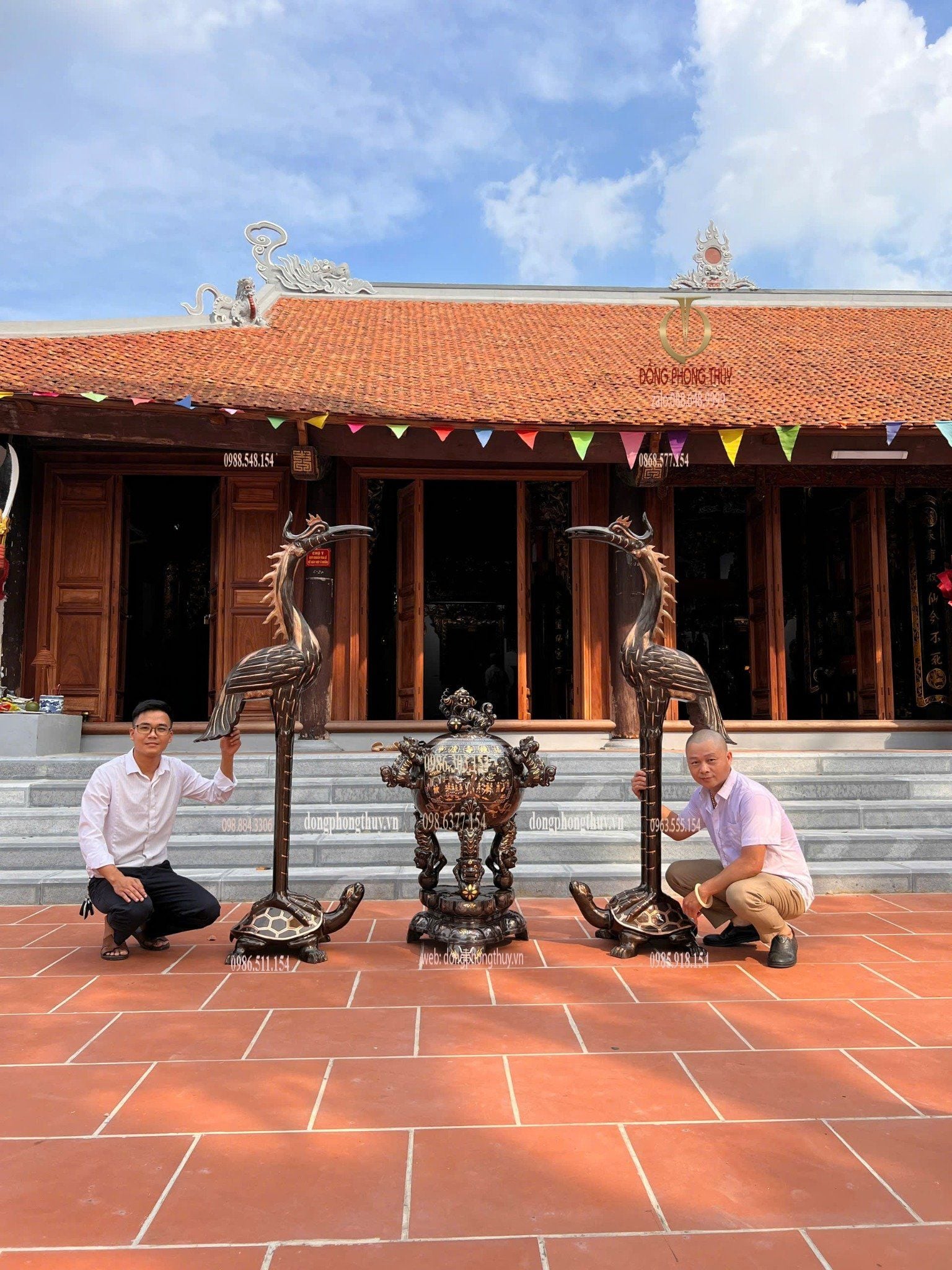 Thất lân vờn cầu - hạc đồng bằng đồng