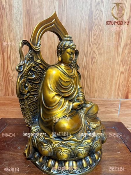 Tượng phật Thích Ca Chư Thiên cao 43 12kg