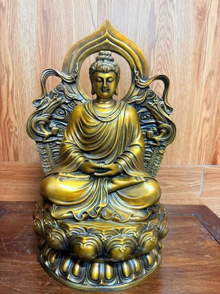 Tượng phật Thích Ca Chư Thiên cao 43 12kg