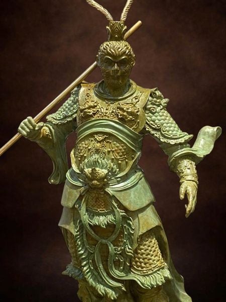 Tượng Tôn Ngộ Không Tề Thiên Đại thánh bằng đồng