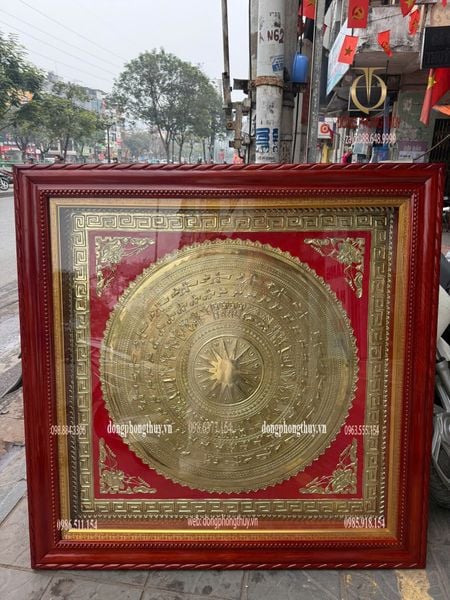 Tranh mặt trống đồng 1m3
