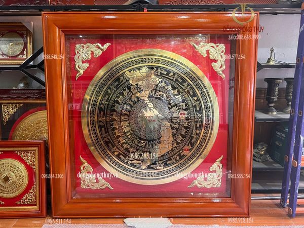 Tranh trống đồng 1m45