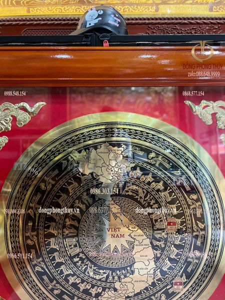 Tranh trống đồng 1m45