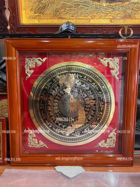 Tranh trống đồng 1m45