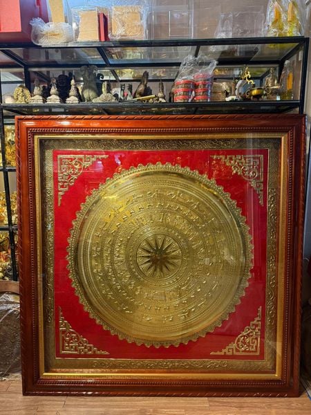 Tranh Mặt trống đồng 1m6