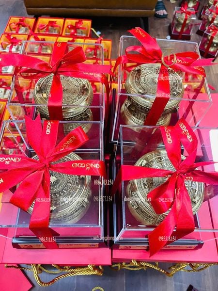 Quà tặng đại hội - trống đồng lưu niệm - quà tặng doanh nghiệp