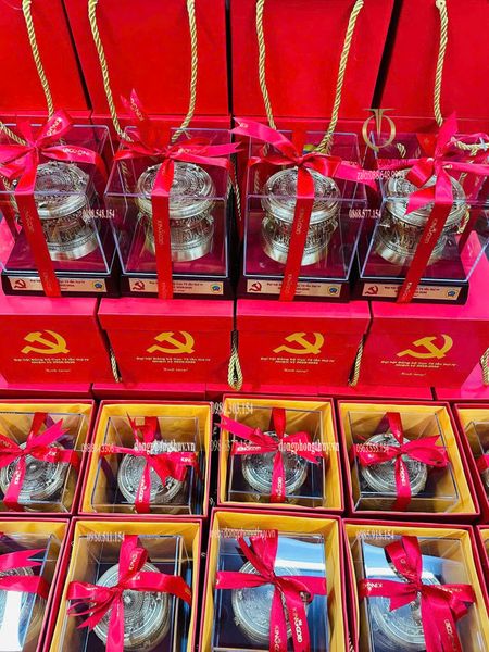 Quà tặng đại hội - trống đồng lưu niệm - quà tặng doanh nghiệp