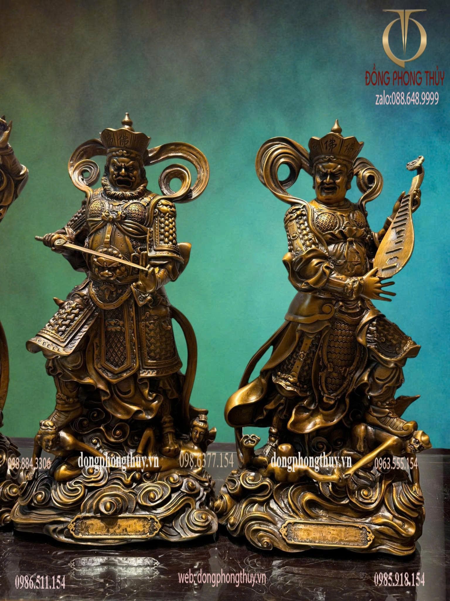 Tứ Đại Thiên Vương bằng đồng