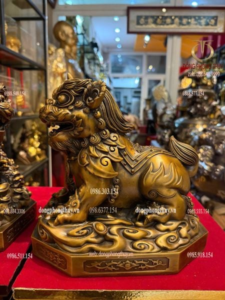 Đôi tỳ hưu bằng đồng